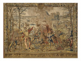 Les Chasses de Maximilien dites "Belles chasses de Guise" reproduction procédé giclée par Orley Barend Van