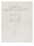 Deux personnages assis reproduction procédé giclée par Thomas Couture