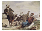 Les muletiers de Tétouan Giclee Print by Eugene Delacroix