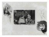 Le message d'après Bonington reproduction procédé giclée par Eugene Delacroix