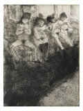 L'attente (seconde version) Lámina giclée por Edgar Degas L'attente (seconde version) Lámina giclée por Edgar Degas