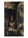 La Nativité de la Vierge reproduction procédé giclée par Carlo Saraceni