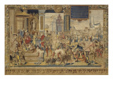 Les Chasses de Maximilien dites "Belles chasses de Guise" reproduction procédé giclée par Orley Barend Van
