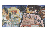 Le Nimi-Jataka (histoire du roi Nimi) Lámina giclée Le Nimi-Jataka (histoire du roi Nimi) Lámina giclée
