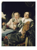 La Joyeuse compagnie Lámina giclée por Judith Leyster La Joyeuse compagnie Lámina giclée por Judith Leyster