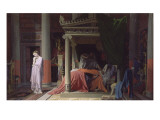 La maladie d'Antiochus ou Antiochus et Stratonice reproduction procédé giclée par Jean-Auguste-Dominique Ingres