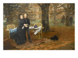 Le Prince impérial et sa mère Lámina giclée por James Tissot