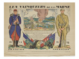 Les vainqueurs de la Marne Reproduction procédé giclée