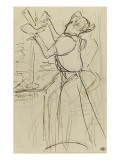 La Modiste : Mlle Le Margonin chez Mme Renée Vert Lámina giclée por Henri de Toulouse-Lautrec La Modiste : Mlle Le Margonin chez Mme Renée Vert Lámina giclée por Henri de Toulouse-Lautrec