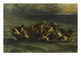 The Shipwreck of Don Juan (Byron, Don Juan, Canto Ii) reproduction procédé giclée par Eugene Delacroix