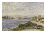 La Seine à Argenteuil Lámina giclée por Pierre-Auguste Renoir