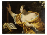La Madeleine repentante reproduction procédé giclée par Simon Vouet