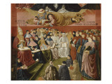 Le triomphe de saint Thomas d'Aquin Giclée-tryk af Benozzo Gozzoli Le triomphe de saint Thomas d'Aquin Giclée-tryk af Benozzo Gozzoli