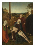 La Déploration du Christ reproduction procédé giclée par Petrus Christus