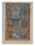 Les Très Riches Heures du duc de Berry Lámina giclée Les Très Riches Heures du duc de Berry Lámina giclée