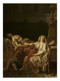 La douleur et les regrets d'Andromaque sur le corps d'Hector son mari Lámina giclée por Jacques-Louis David La douleur et les regrets d'Andromaque sur le corps d'Hector son mari Lámina giclée por Jacques-Louis David