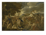 Le triomphe de Flore Lámina giclée por Nicolas Poussin Le triomphe de Flore Lámina giclée por Nicolas Poussin