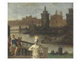 La sibylle de Tibur Lámina giclée por Antoine Caron