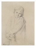 L'enfant au chevreau, portrait de Mademoiselle Taurel Lámina giclée por Jean-Auguste-Dominique Ingres