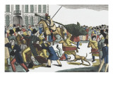La procession de Mons Lámina giclée
