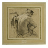 La Joueuse de Luth Reproduction procédé giclée par Simon Vouet