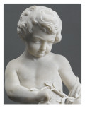 Les Génies de la Peinture et de la Sculpture se disputant la couronne reproduction procédé giclée par Luigi Fabbrucci