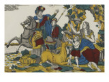 L'innocence reconnue de sainte Geneviève de Brabant Lámina giclée L'innocence reconnue de sainte Geneviève de Brabant Lámina giclée