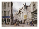 La rue vieille du temple Giclee-trykk av Thomas Boys