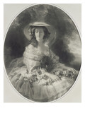 L'Imptrice Euge Giclee Print by Franz Xaver Winterhalter