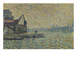 esquisse de La Tamise, l'élévateur Lámina giclée por Georges Lemmen