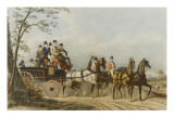 La vie d'un gentleman en toute saison : l'automne Giclee Print by Henri d' Ainecy