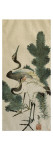 Deux hérons Reproduction procédé giclée par Katsushika Hokusai
