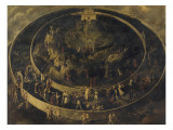 Le tableau de Cébes. Allégorie de la vie humaine. Lámina giclée
