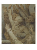 Le serment du Jeu de Paume, 20 juin 1789 reproduction procédé giclée par Jacques-Louis David