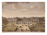 Le palais Royal reproduction procédé giclée par Jacques Rigaud