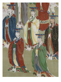 Les Empereurs des Cinq pics sacrés (wuyue shangdi) Lámina giclée Les Empereurs des Cinq pics sacrés (wuyue shangdi) Lámina giclée