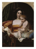 L'Enfance de Pic de La Mirandole reproduction procédé giclée par Paul Delaroche