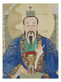 Le vénérable céleste du commencement originel, Yuanshi Tianzun Lámina giclée Le vénérable céleste du commencement originel, Yuanshi Tianzun Lámina giclée