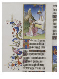 Les Très Riches Heures du duc de Berry reproduction procédé giclée