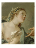 La Fausse princesse de Micomicon vient prier Don Quichotte de la remettre sur son trône Lámina giclée por Charles Joseph Natoire