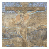 Triptyque de la Crucifixion Reproduction procédé giclée