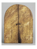Triptyque de la Trinité, provenant de la clôture d'Augerolles. reproduction procédé giclée