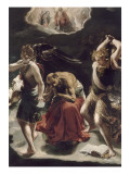 La vision de saint Jérôme Lámina giclée por Orazio Borgianni