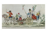 Retour triomphant des héroïnes françaises de Versailles à Paris, le 6 octobre 1789 Lámina giclée por Johann Christian Winck Retour triomphant des héroïnes françaises de Versailles à Paris, le 6 octobre 1789 Lámina giclée por Johann Christian Winck