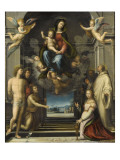 La Vierge de Ferry Carondelet reproduction procédé giclée par Fra Bartolommeo