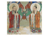 Le vénérable céleste du commencement originel, Yuanshi Tianzun Lámina giclée Le vénérable céleste du commencement originel, Yuanshi Tianzun Lámina giclée