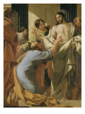 L'Incrédulité de saint Thomas reproduction procédé giclée par Simon Vouet