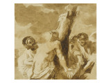 Le martyre de saint Barthélémy Giclée-Druck von Francois Andre Vincent