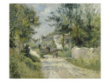 Le hameau de Valhermé (1880) Giclée-Druck von Victor Vignon