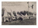 Régate à Argenteuil reproduction procédé giclée par Paul Signac